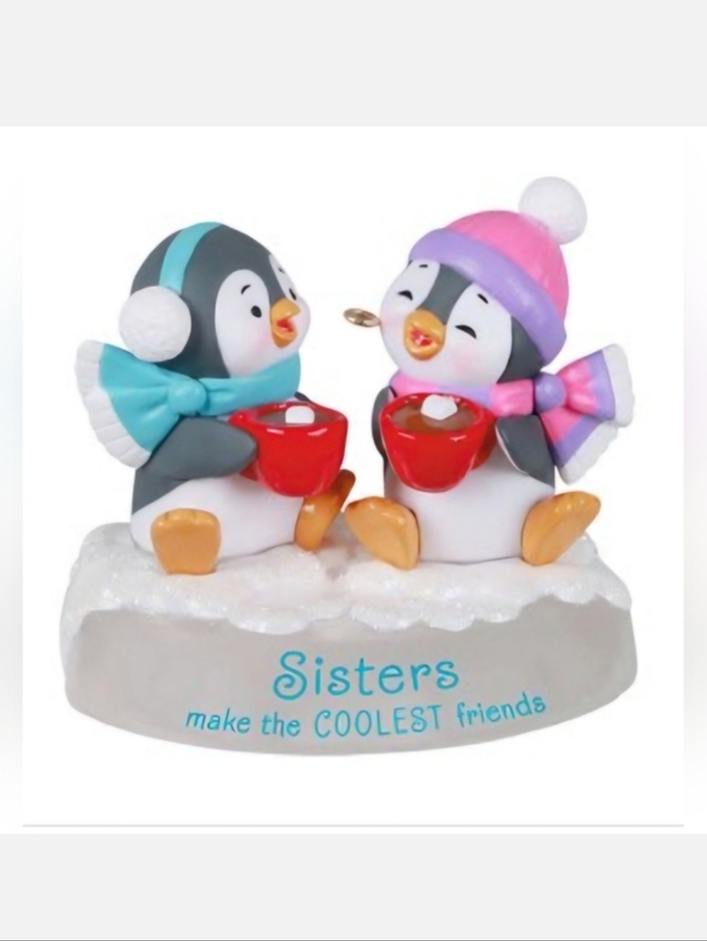 NWT 2021 Hallmark Sisters & Friends Christmas Keepsake Ornament